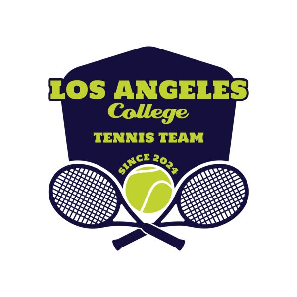 Tennis Team Los Angeles College 01 Miniatura