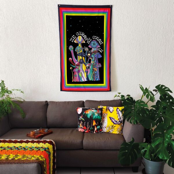 Bandera Honguitos Miniatura