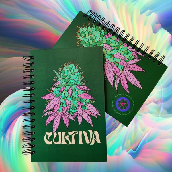 Libreta Weed Verde Miniatura