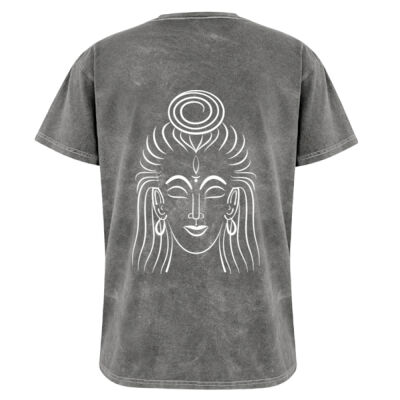 SHIVA washed tshirt Miniatura